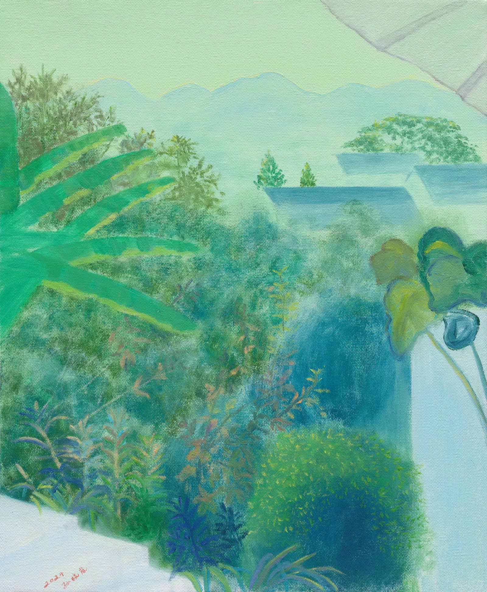 咖啡香中的山居图